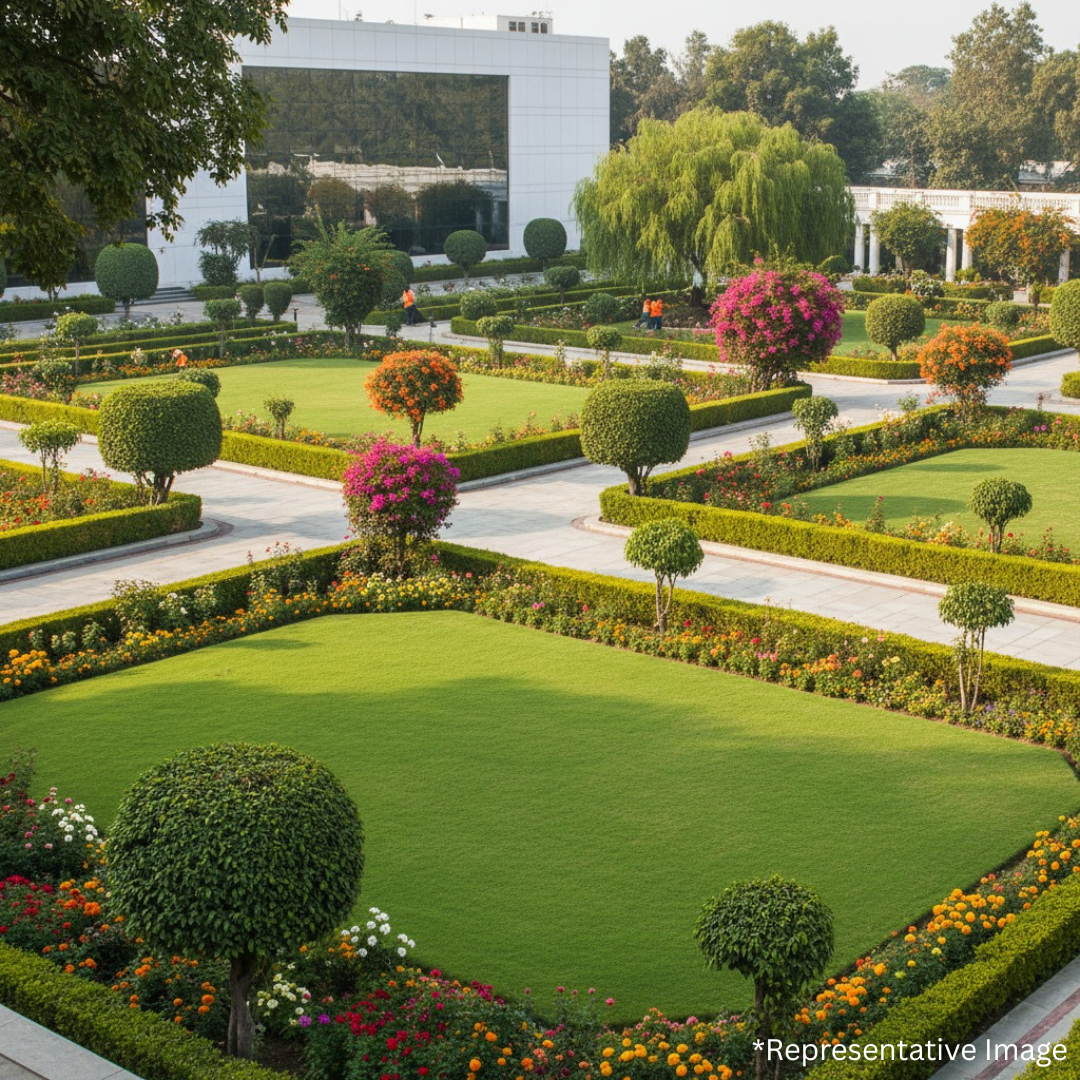 Manicured landscapes